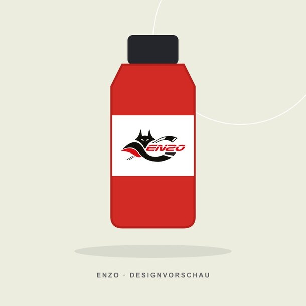 ENZO Trinkflasche – Muster